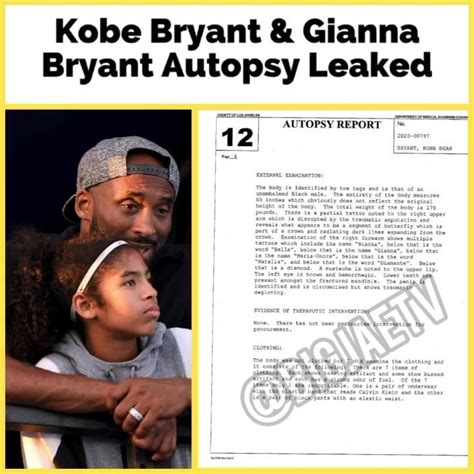 kobe and gigi autopsy|File : Gianna Bryants autopsy report (2020).pdf